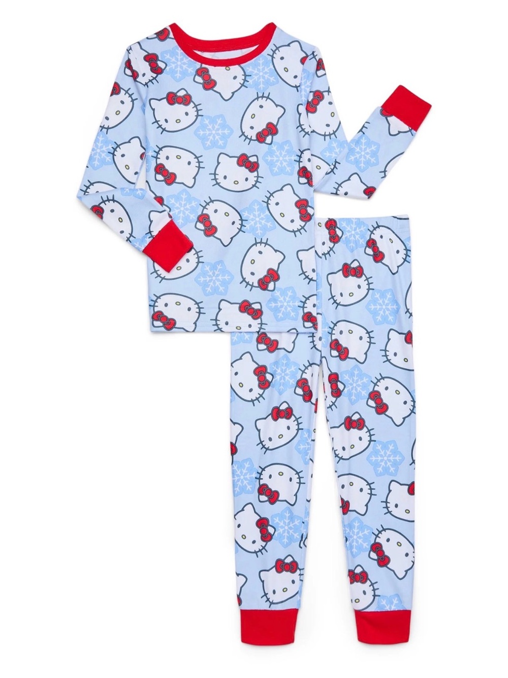 Sanrio Blue and Red Kids Pajama Set